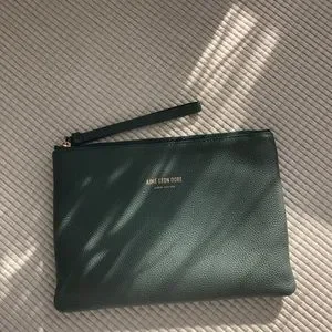 Aime Leon Dore | Bags | Aime Leon Dore Green Leather Pouch | Poshmark
